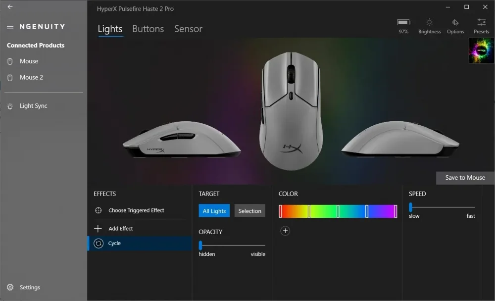 HyperX Pulsefire Haste 2 Pro