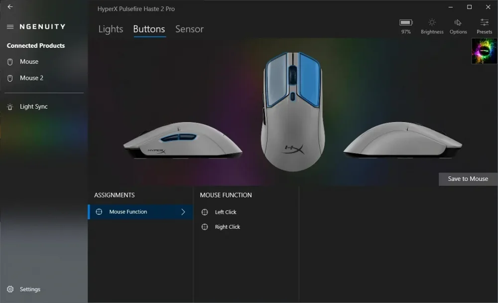 HyperX Pulsefire Haste 2 Pro