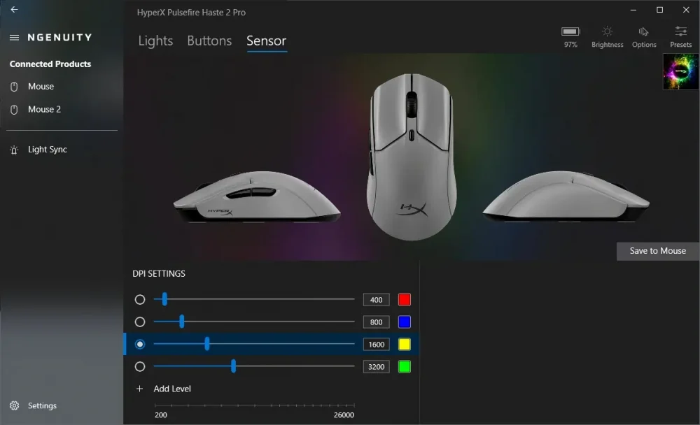 HyperX Pulsefire Haste 2 Pro