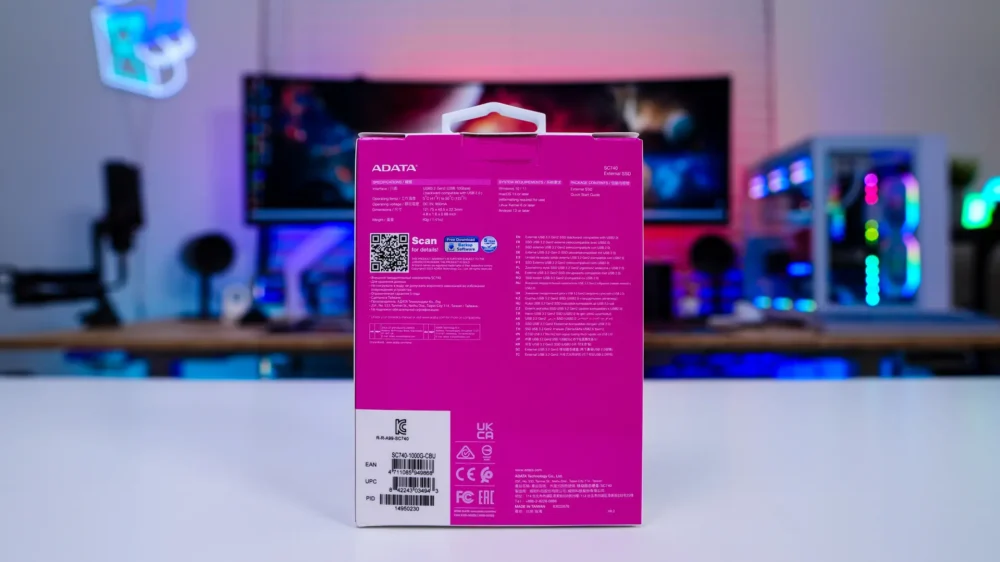 ADATA SC740 External Solid State Drive