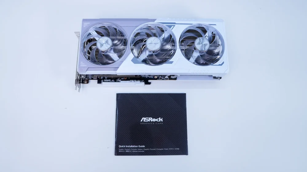 ASRock Radeon RX 9070 Steel Legend OC Graphics Card
