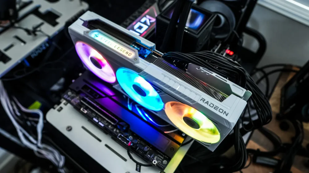 ASRock Radeon RX 9070 Steel Legend OC Graphics Card