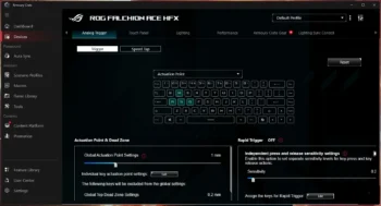 asus rog falchion ace hfx ss3