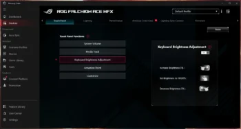 asus rog falchion ace hfx ss4