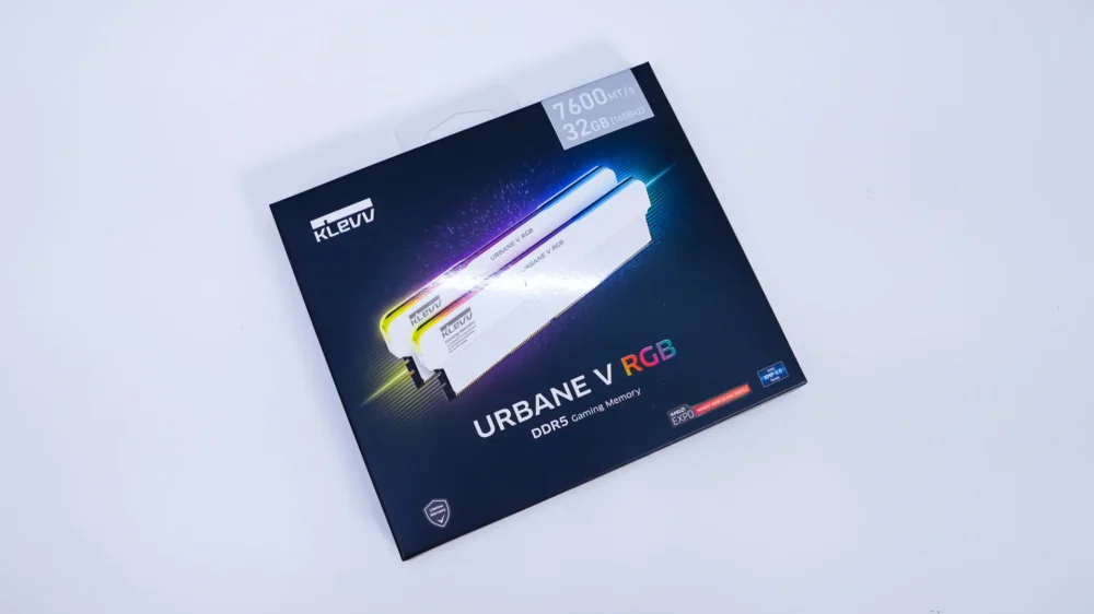 KLEVV URBANE V RGB DDR5-7600 32GB Memory Kit