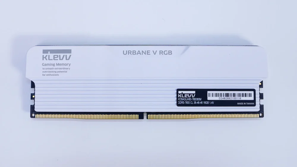 KLEVV URBANE V RGB DDR5-7600 32GB Memory Kit