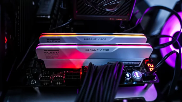 KLEVV URBANE V RGB DDR5-7600 32GB Memory Kit