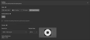 nvidia app scaling 2