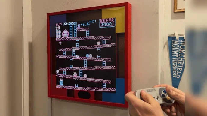 raspberry pi wall arcade
