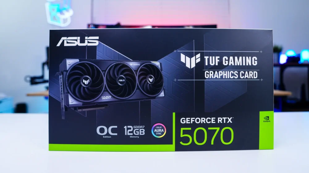ASUS TUF Gaming GeForce RTX 5070 OC Edition Graphics Card